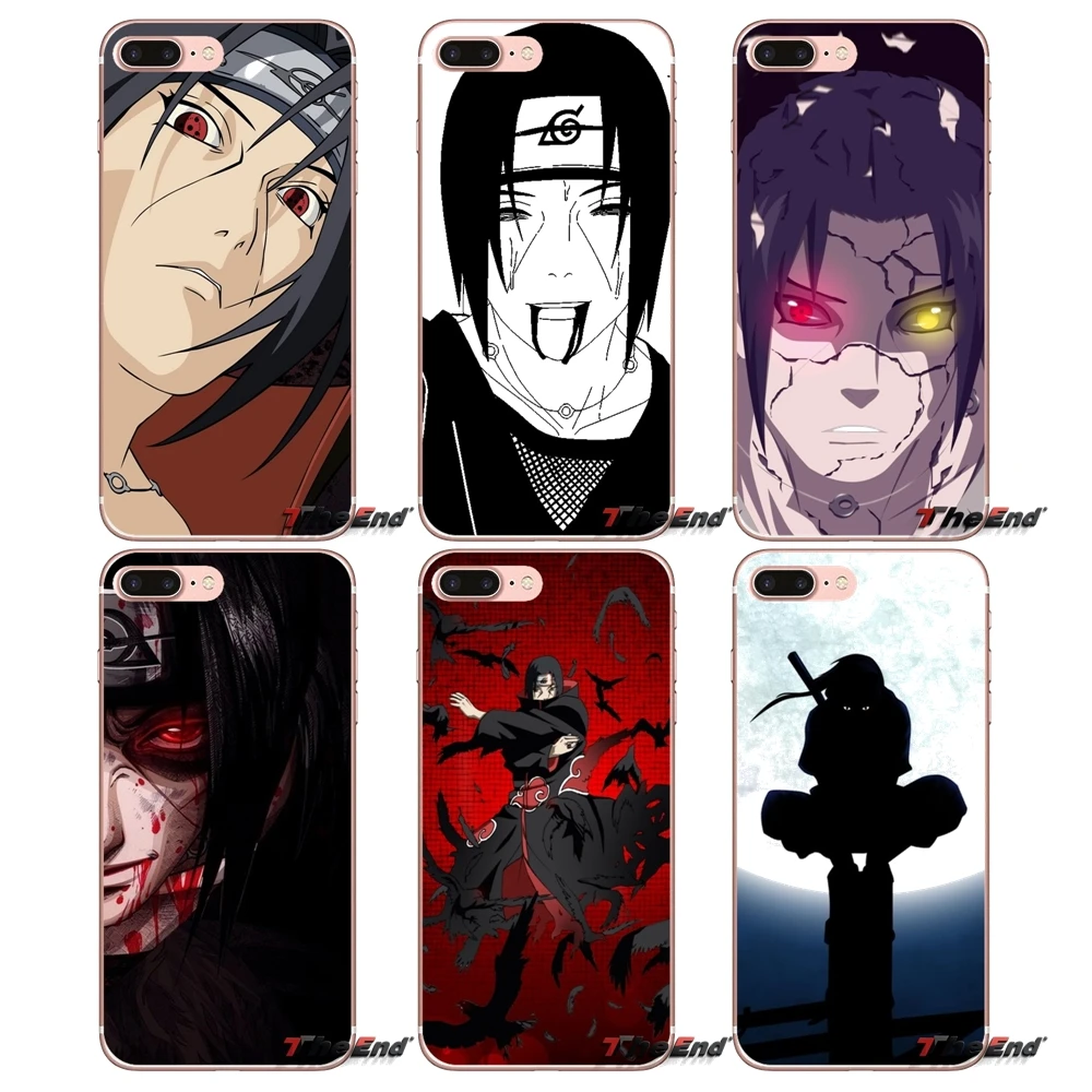 Phone Covers naruto uchiha itachi Akatsuki For iPhone X 4 4S 5 5S 5C SE 6