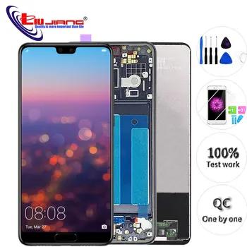 

Original For Huawei P20 LCD Display Touch Screen Digitizer Assembly With Replacement For Huawei P20 EML-AL00 LCD With Frame