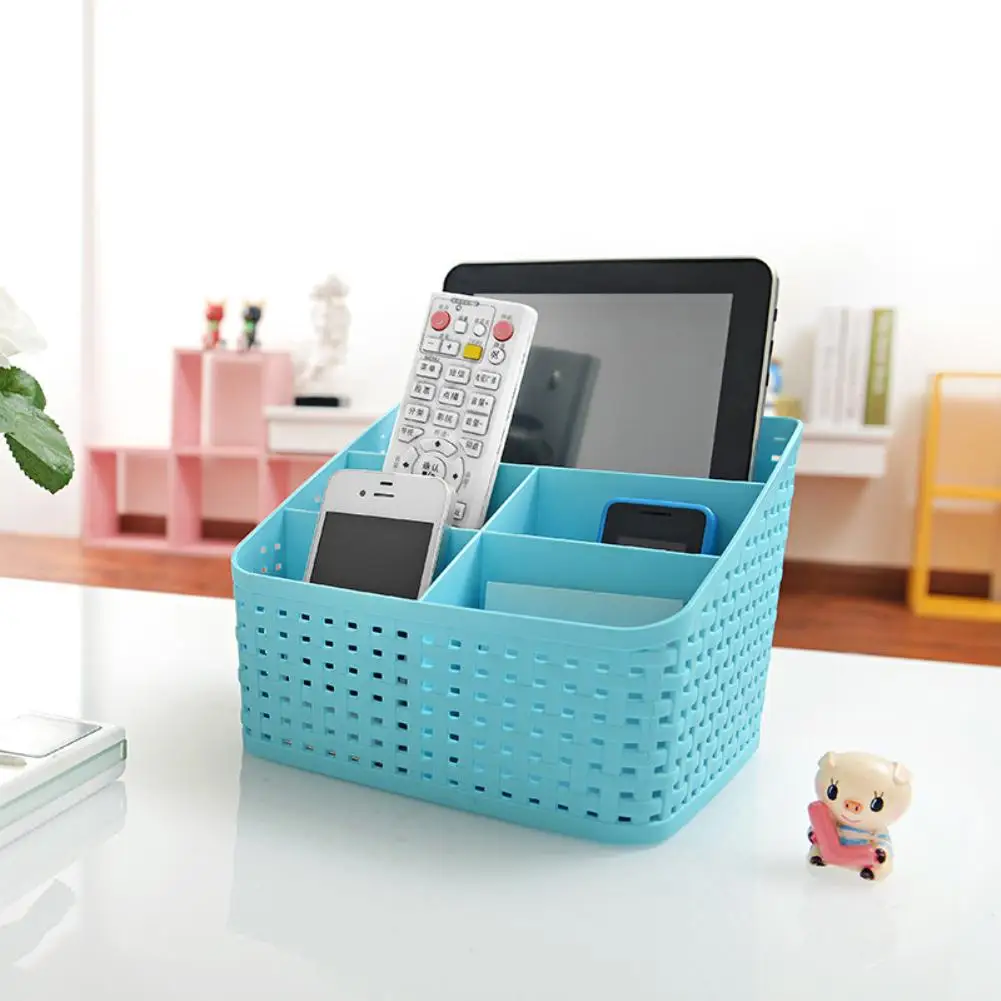 

5-Slot Desktop Jewelry Storage Baskets Storage Box Container Makeup Organizer Sundries Holder useful