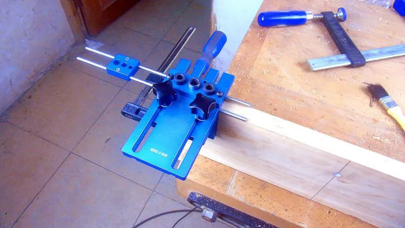 Инструмент для деревообработки, DIY Деревообработка столярные высокоточные дюбеля Jigs Kit, 3 в 1 сверлильный локатор, 08450A сверление Руководство