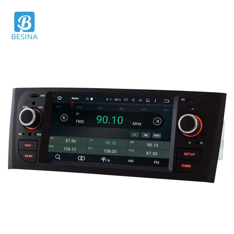 Besina Android 8 0 автомобильное радио для Fiat Grande Punto Linea 2007 2008 2009 2010 2012 мультимедийный