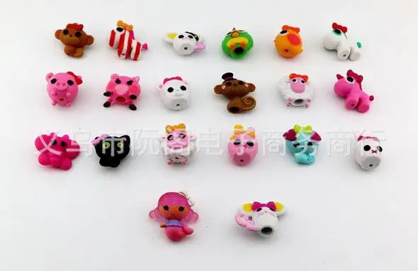 50 шт./лот Мультяшные фигурки Lalaloopsy милые куклы для девочек мини игрушки с
