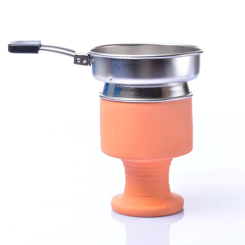 

Hookah charcoal partitioned Arab hookah accessories anti-hot water charcoal bowl shisha Handle Hookah Kaloud for Shisha Bowl