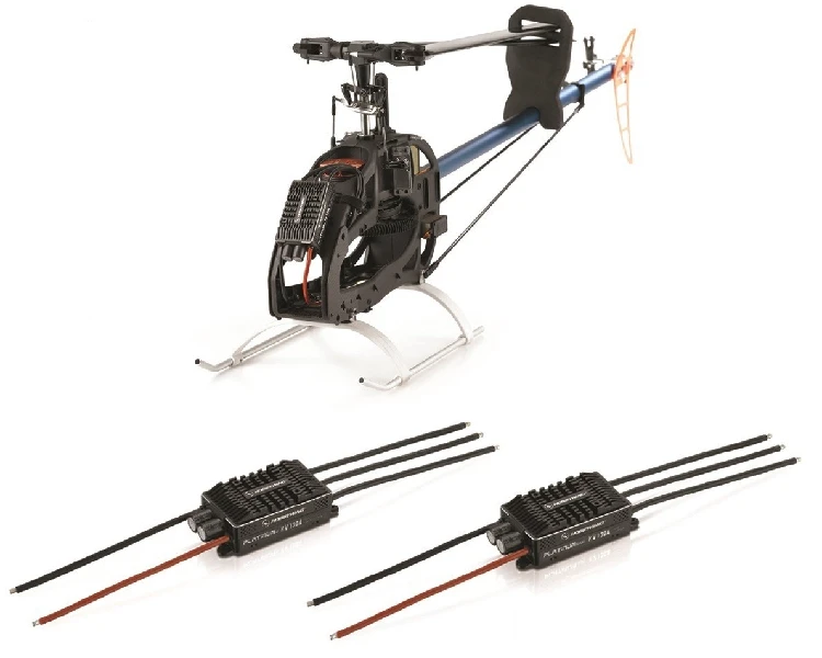 HOBBYWING Platinum PRO HV V4 130A BEC/OPTO 5-14S Lipo пустая форма бесщеточный ESC для радиоуправляемого дрона вертолета самолета