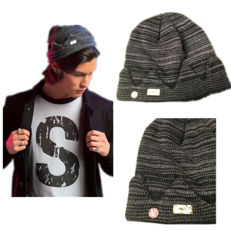 

Riverdale Jughead Jones Cosplay Beanie Cap Knitted Hat Hot Topic Exclusive Crown Cap TV Movie Fashion Beanie Skullcaps Winter