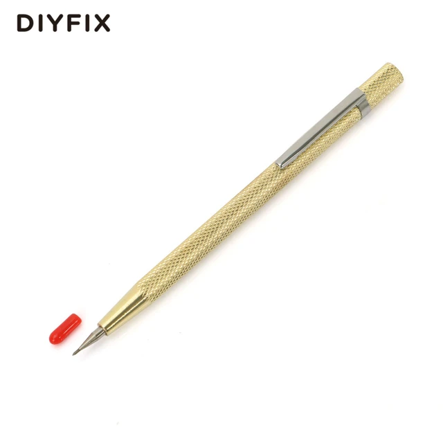 DIYFIX Tungsten Steel Tip Scriber Marking Etching Pen Marking Tools for