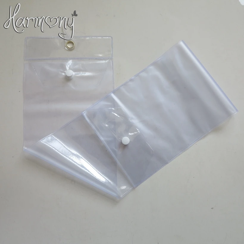 50pcs Plastic Pvc Bags For Packing Hair Extension Transparent Packaging Bags  With Top Hanger And Bottom Button - Wig Stands - AliExpress