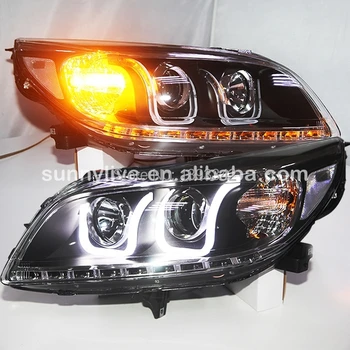 

For CHEVROLET Malibu LED Headlight Angel Eyes Projector Lens 2012-2013 year U Type