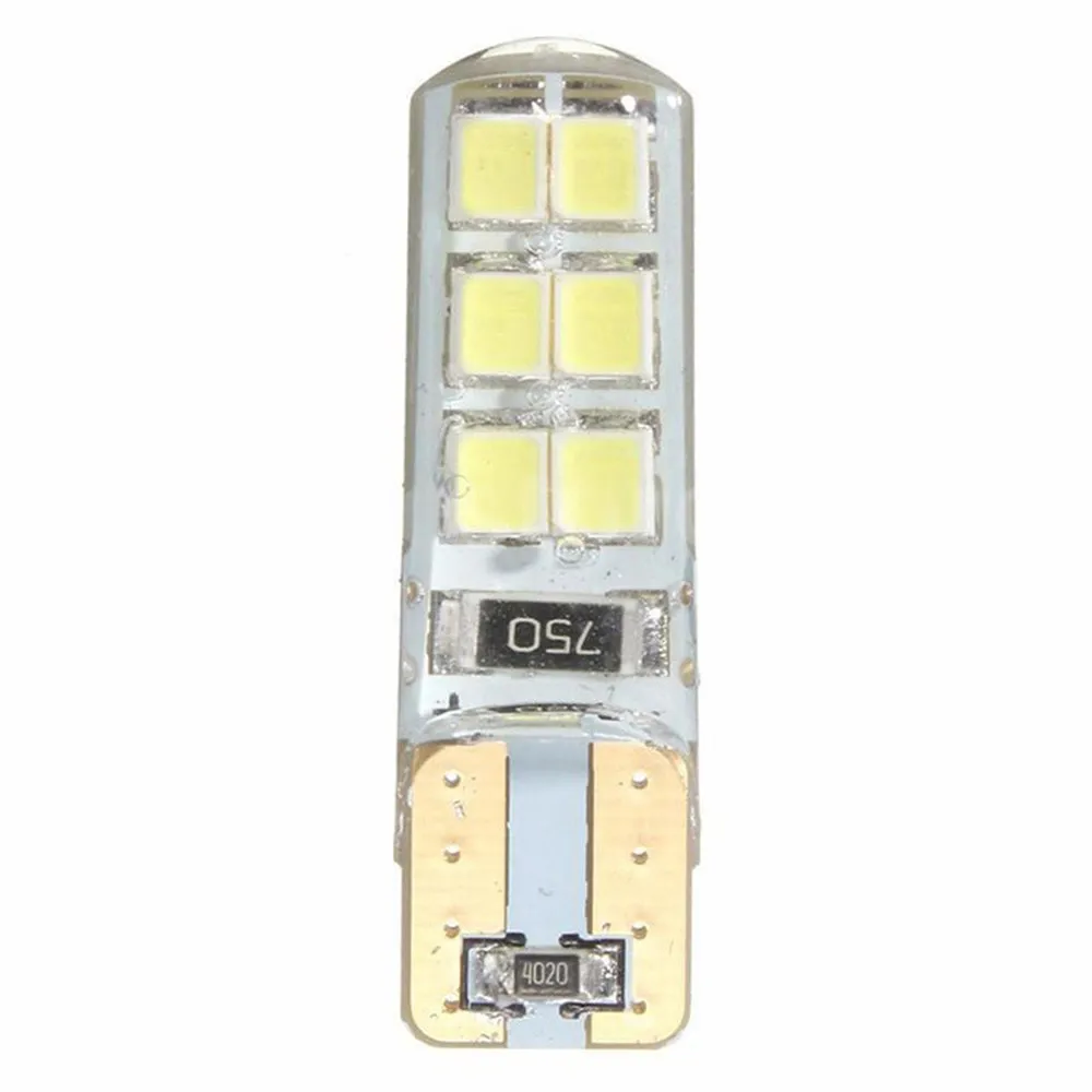 10 pcs Car Styling Car Auto LED Canbus 194 W5W 2835 SMD 12 LED Light Bulb No Error Light Parking Car Side Light#WL1 - Emitting Color: Multicolor