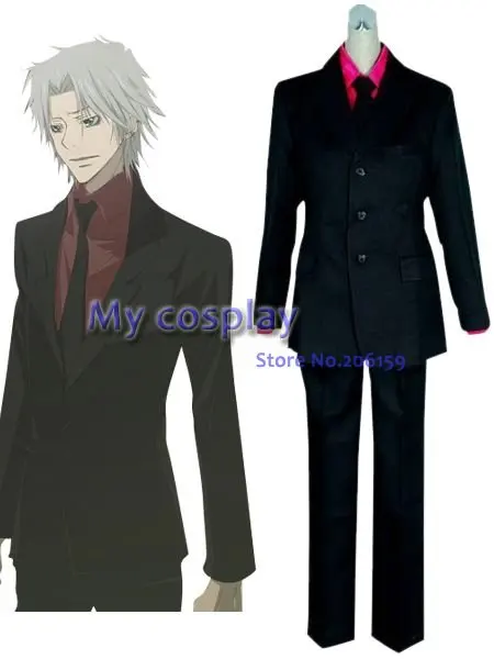 Аниме Reborn cosplay clothes-kateyo Hitman Reborn Gokudera Косплей Костюм мужской карнавальный костюм