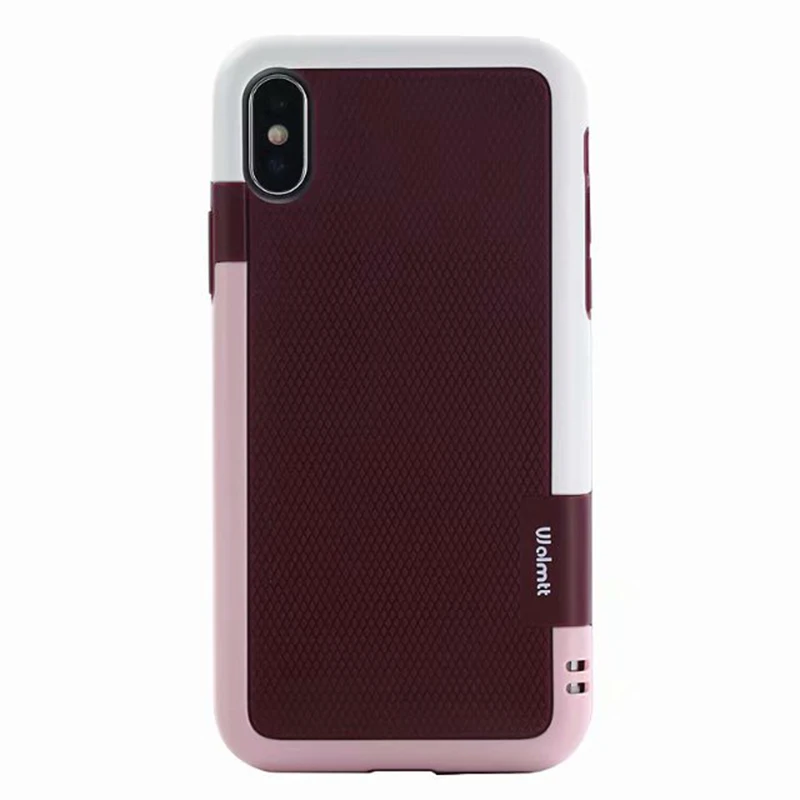 Для iphone 7 8 Zenus Walnutt Цвет шок Силиконовый противоударный чехол для Apple iphone 6/6splus 7 /7 Plus/X/8 плюс