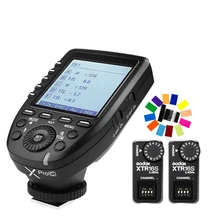 Godox XPro-C Transmitter + 2x XTR-16S Receiver Flash E-TTL HSS 2.4G Wireless X System for Canon DSLR Godox V850 V860C