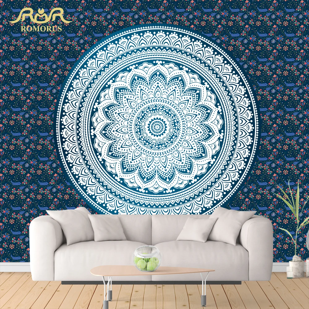Wand Tuch Stoff Mandala Bohemian In Us11 Yoga Romorus Hippie