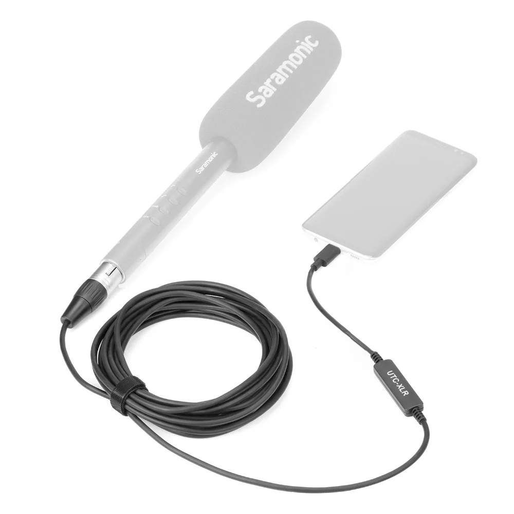 Saramonic 6 м кабель адаптер с XLR Женский вход и usb тип-c аудио интерфейс для Pro XLR Mic и Android смартфон huawei