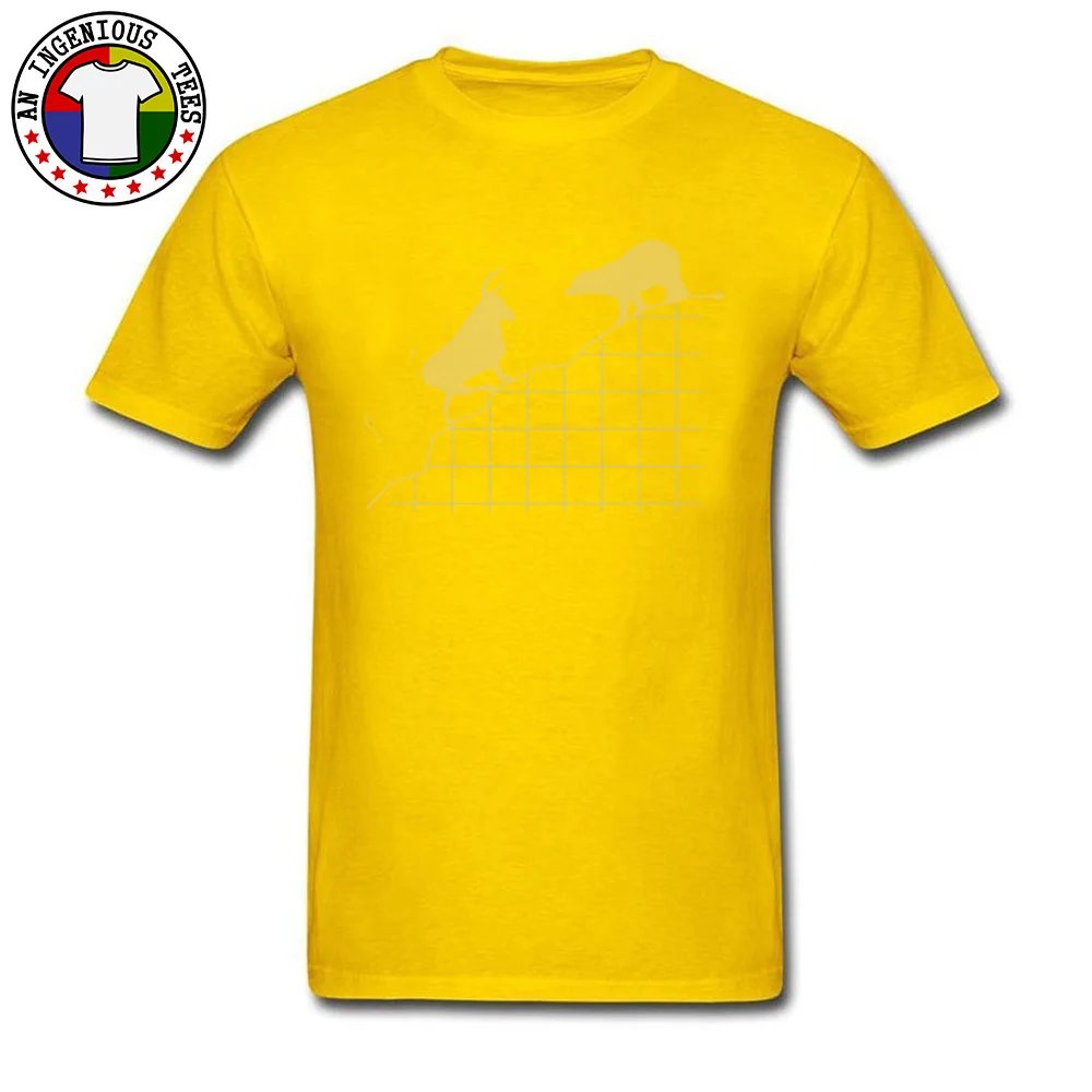 SHARES bull and bear 2987 O Neck T-Shirt Summer/Fall Customized Tops Shirts Short Sleeve Popular 100% Cotton Tops Tees Men's SHARES bull and bear 2987 yellow