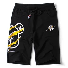 Новые мужские повседневные шорты больших размеров 6xl 7xl 8xl летние мужские шорты выше размера d с эластичной резинкой на талии Летние хип-хоп уличные пляжные шорты