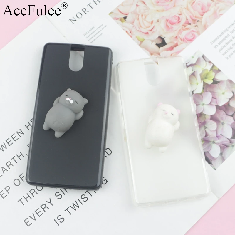 

Cute Toys Squishy Case For Doogee BL7000 BL 7000 5.5" Panda Rabbit Soft TPU Cover Phone Bags