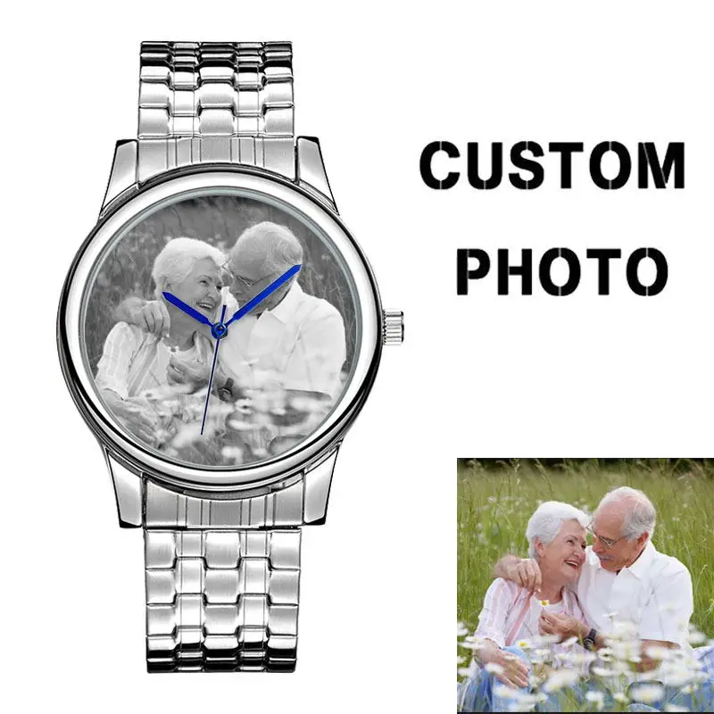 

B-8204 Women Custom Brand Your Own Name WristWatch Stainless Steel Chain Custom Logo Band OEM Watch Customized Design