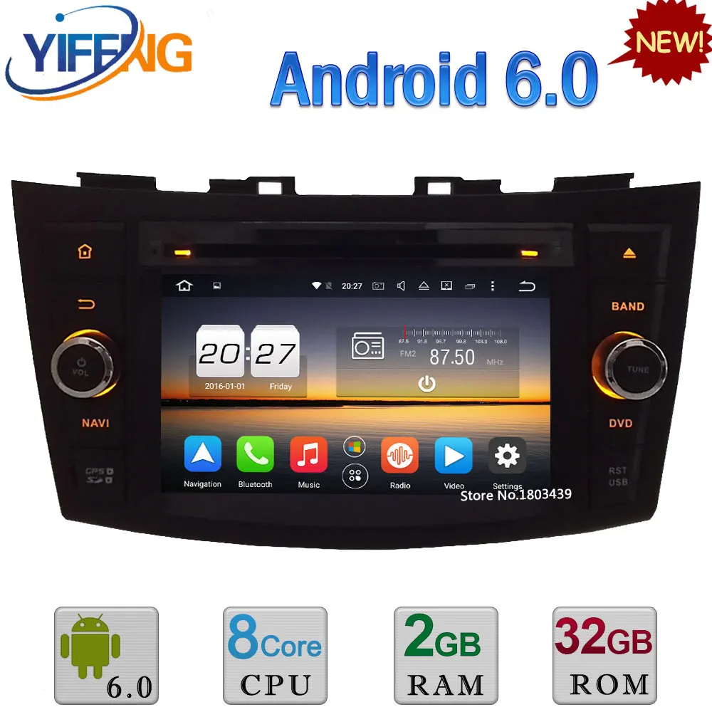 Android 6 0 7 WiFi Octa Core PX5 2GB RAM DAB 4G 32GB ROM USB FM