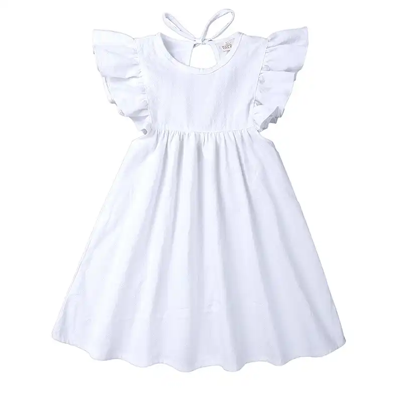 vestido branco para criança de 6 anos