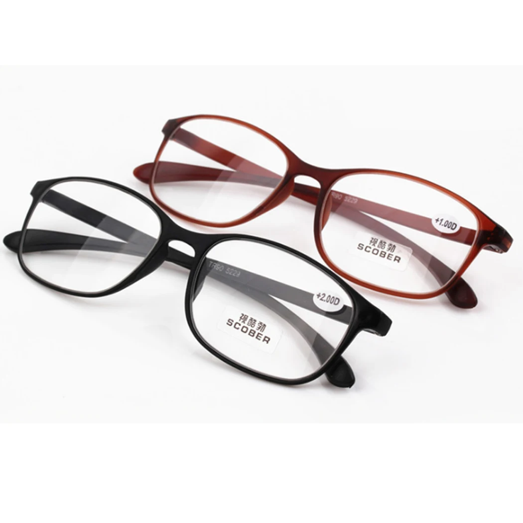 

New Unisex Women Men Flexible TR90 Readers Eyeglasses Spectacles Reading Glasses 1.00-4.00
