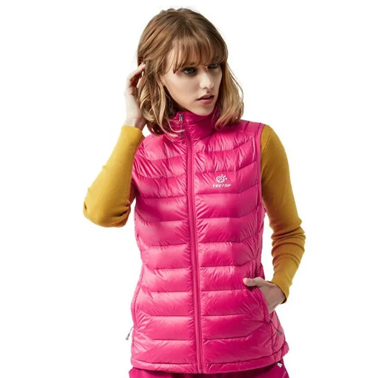 Down Vest Nylon Ultra light Warm Down Vest Outdoor Sports Traveling Climbing Hiking Fishing Bike