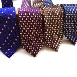 Новый галстук Gravata Цветочный принт 8 см Средства ухода за кожей Шеи Галстуки для Для мужчин Средства ухода за кожей Шеи Галстуки тонкий шелк