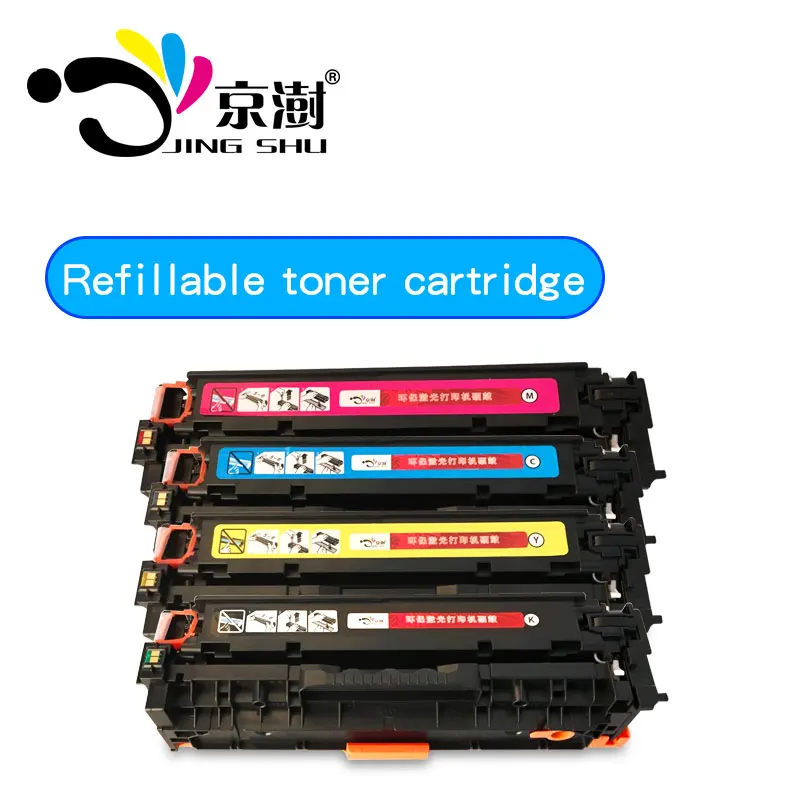 1 шт. Тонер для заправки принтера картридж CB540A CB541A CB542A CB543A 125A hp laserjet 1215 CP1215 CP1515n