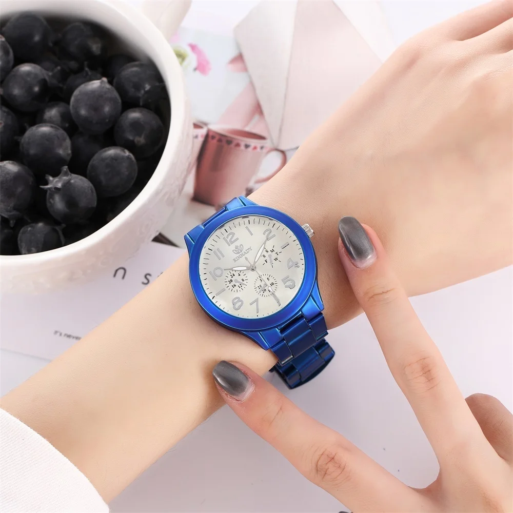 2019 женская одежда часы браслет для женщин Творческий нержавеющая сталь Montre Femme Баян коль Saati парные наручные часы