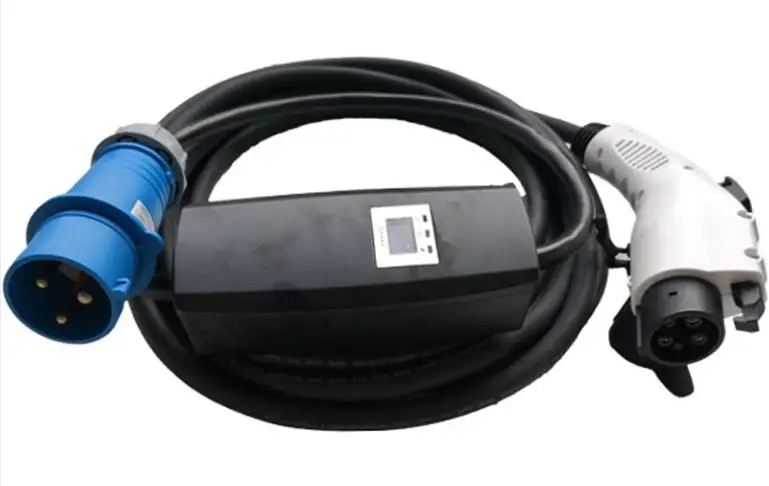 ev portable charger 32A type 1