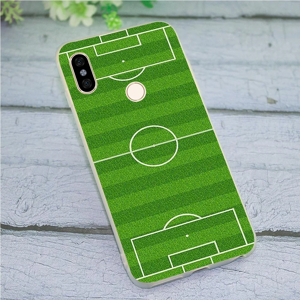 Мягкий чехол из ТПУ для телефона Xiaomi Mi A1 Soccer Football Case A2 Lite 8 9 9se Redmi 4X 4A 5 Plus 5A Prime 6A Note 6