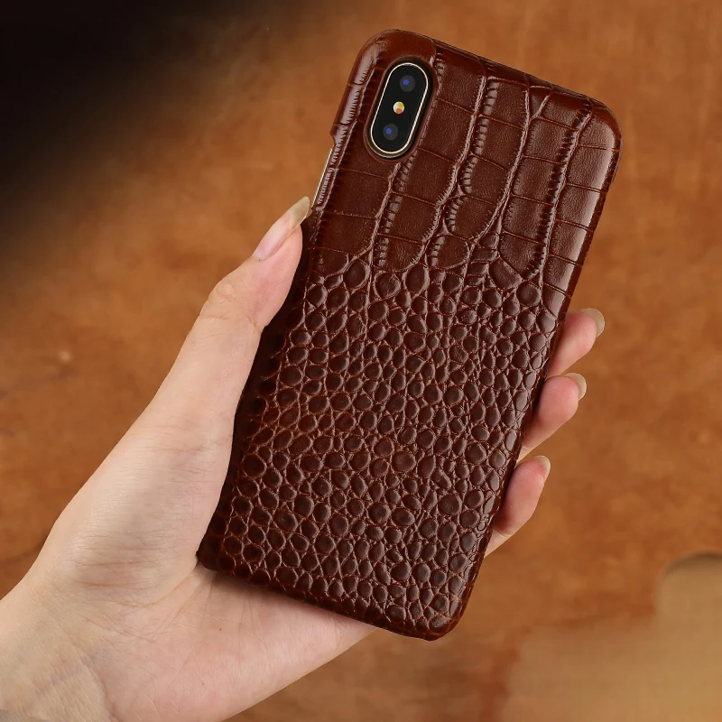 Чехол для телефона из натуральной кожи iPhone X 12 Mini 11 Pro Max XS XR 7 8 plus 5 5S 6S Plus SE 2 2020