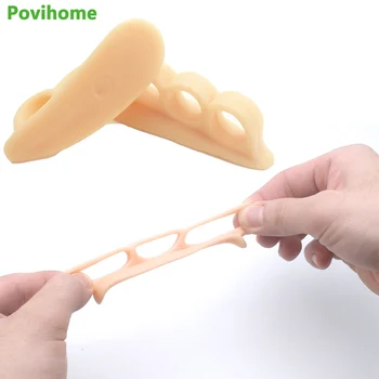 

6Pcs Silicone Gel Toe Finger Separator Feet Care Foot Bones Toe Correction Orthoses Corrective Foot Massager Pain Relief D0241