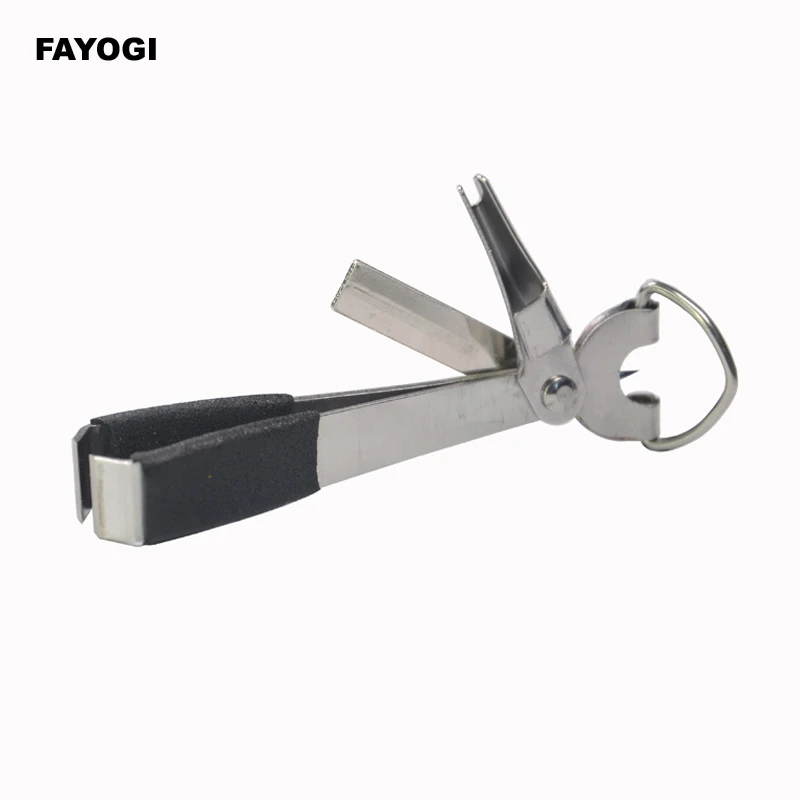 

SC003A Fishing Quick Knot Tool Line Cutter Clipper Nipper Hook Sharpener Pro Fast Tie Nail Knotter Fly Tying Tool Tackle Nippers