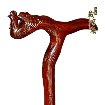 

Red wood old man walking stick wood wooden leading cane cane wooden practical old man gift bag