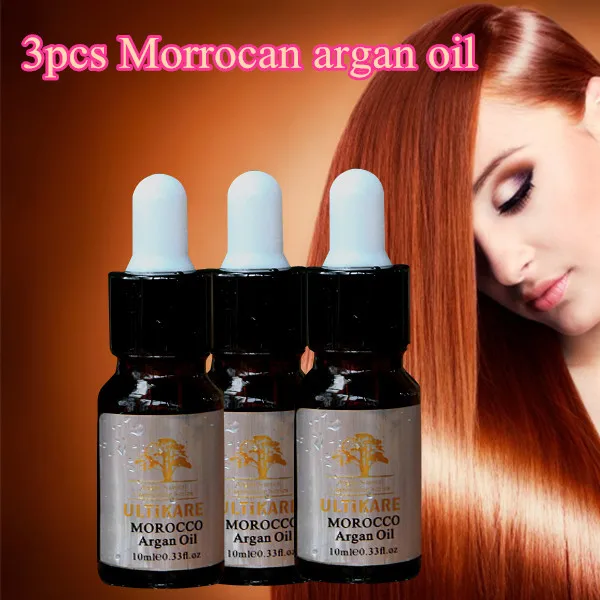 Best cheaper 3*10ml ARGAN Oil Moroccan ARGAN Oil Scalp Treatment Oil