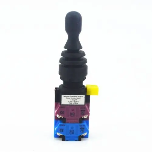30mm Momentary Joystick Switch - 2 Position Wobble Stick DPST NO For Panels