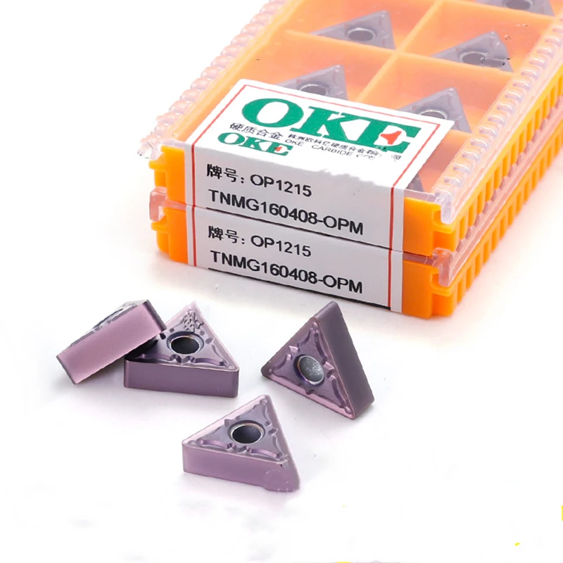 

10pcs high precision high performance high strength CNC TNMG160408-OPM VBMT110304-OTM OP1215 carbide inserts