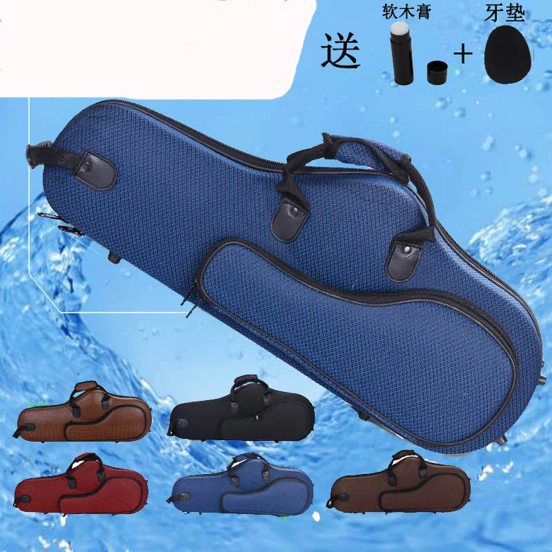 Durable Alto Eb Saxophone Bag Sax Case Double Strap Box Hard Box 600d Sax Bag Parts