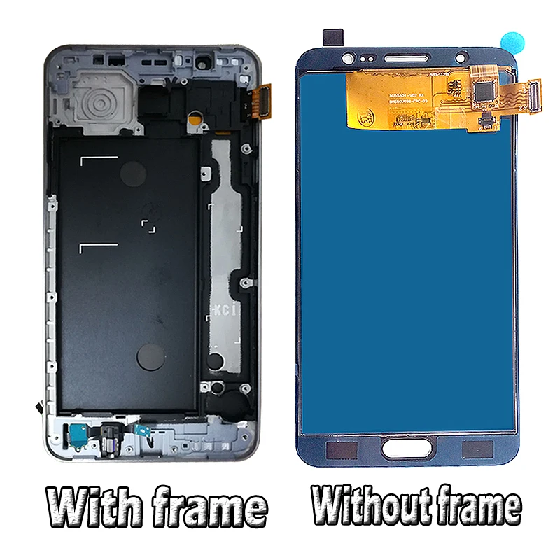 SzHAIyu ЖК дисплей Brihtness Регулируемый сенсорный экран для Samsung J7 2016 J710 J710FN/F