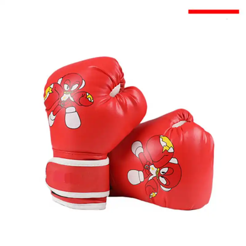 Детские Боксерские перчатки для детей от 3 до 12 лет ММА каратэ Guantes De boxeo