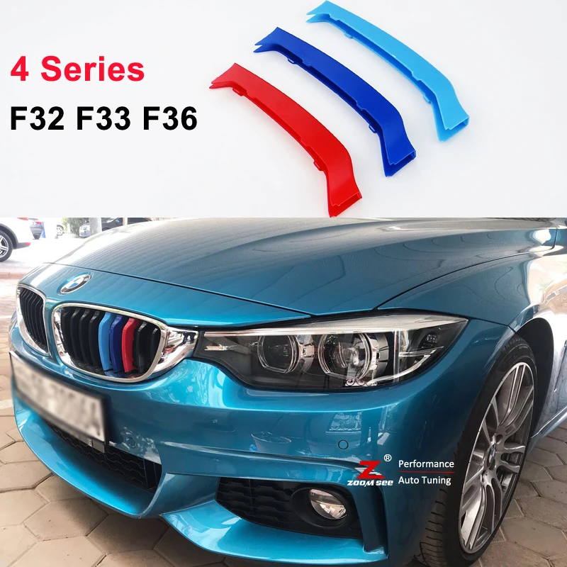 Передняя решетка для Мотоцикла BMW 4 серии F32 F33 F36 420i 425i 428i 430i 435i 440i 3D M наклейки на