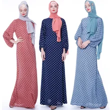 Vestido Lunares Longo мусульманское платье исламское кафтан пакистанские арабские платья Elbise индонезийский халат Musulmane Longue Caftan abaya