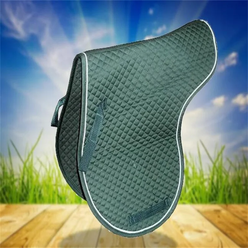 عالية الجودة استرطابي تنفس مريحة وسادة السرج الحصان سباق السرج