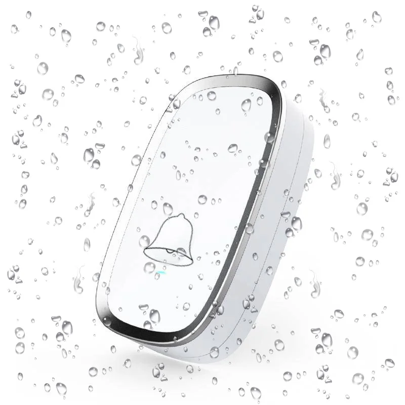 wireless-push-button-and-waterproof-dooebell-button