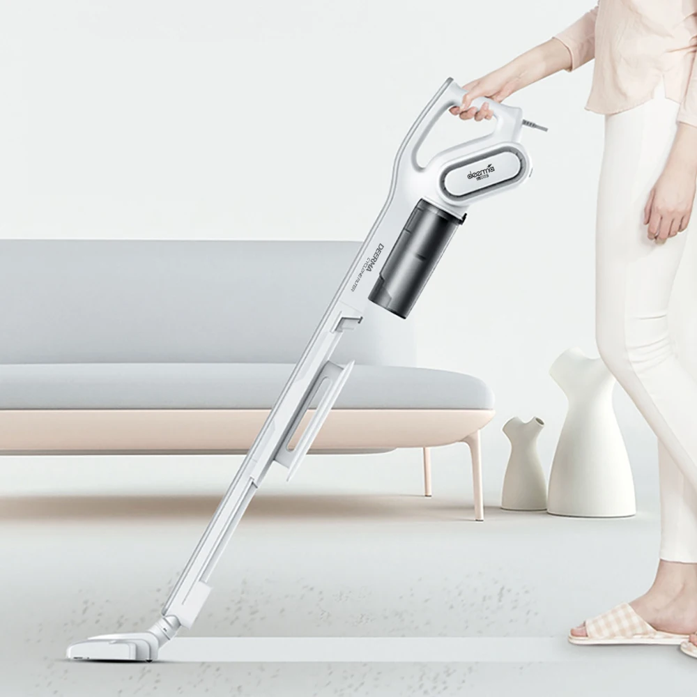 

Xiaomi Deerma DX700 2-In-1 Vertical Hand-Held Vacuum Cleaner Dust Collector Large Capacity Dust Box Low Noise Triple Filter