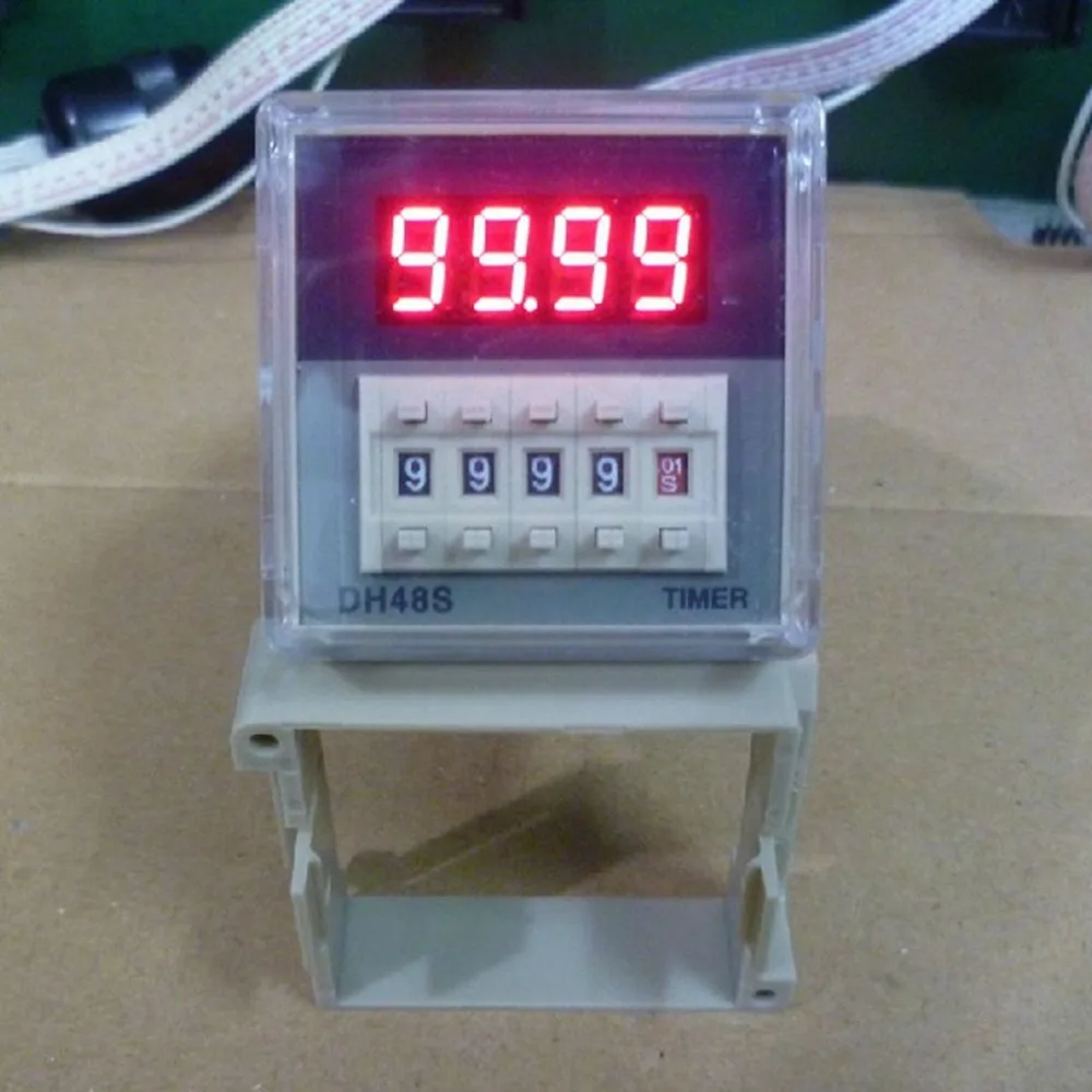 

DH48S-2Z Digital Timer Relay On Delay 8 Pins SPDT 2 Groups Contacts Delay 220VAC