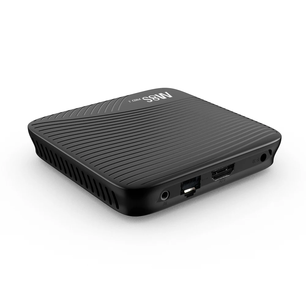 Mecool M8S pro L Google Voice Управление в ТВ Android 7,1 Смарт ТВ BOX Amlogic S912, 3 Гб оперативной памяти, 32 Гб встроенной памяти, DDR3 2.4G-5gwifi 4K HD Смарт ТВ коробка