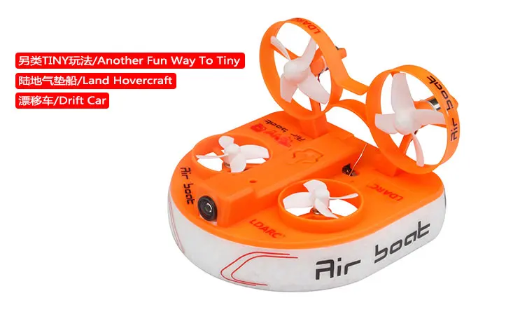 Ldarc Piccolo Q Tinyq Piccolo Whoover Fpv Racing Hovercraft Drift Truck Car Integrato