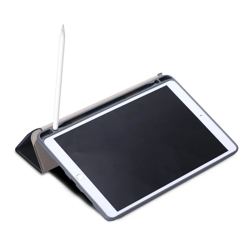 Чехол для iPad Mini 5, умный чехол с карандашом, чехол для iPad Mini4 mini5, 7,9 дюймов, силиконовый мягкий Чехол+ пленка+ ручка